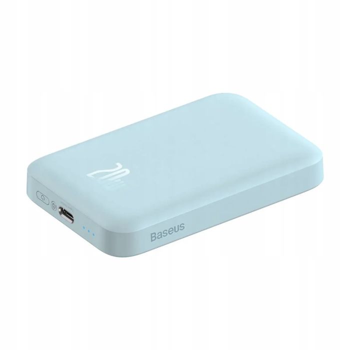 Baseus Magnetic 20W 6000 mAh для iPhone Блакитний