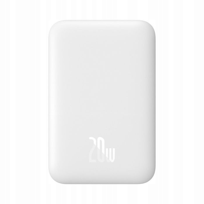 Baseus Magnetic 20W 6000 mAh для iPhone Білий