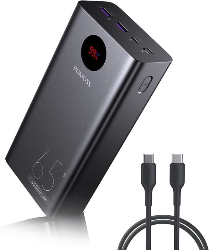 Romoss for notebook 40000 mah, 65W