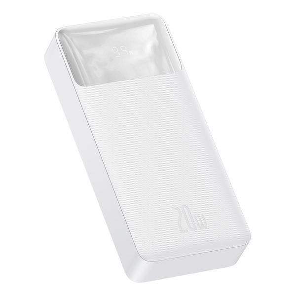 Baseus Bipow Digital Display 20000 mAh 20W білий (11752)