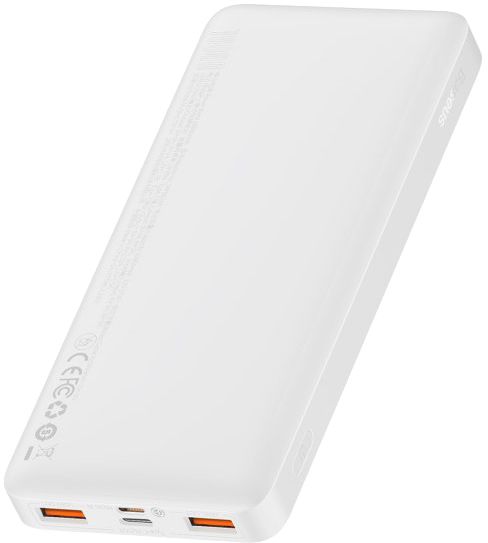 Baseus Bipow Digital Display 10000 mAh 20W білий (11750)