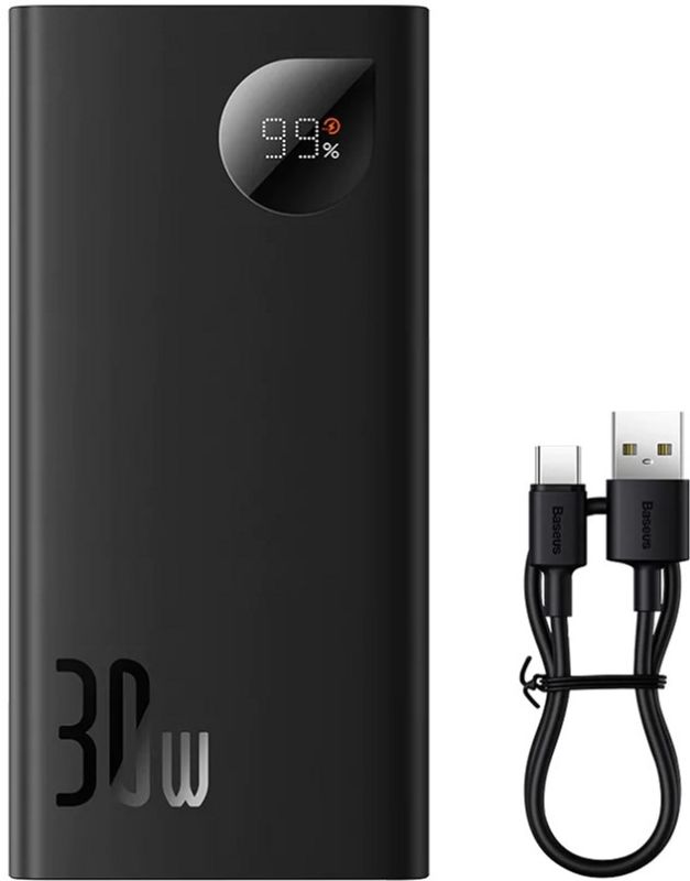 Baseus Adaman2 10000 mAh 30W Black (PPAD040001)