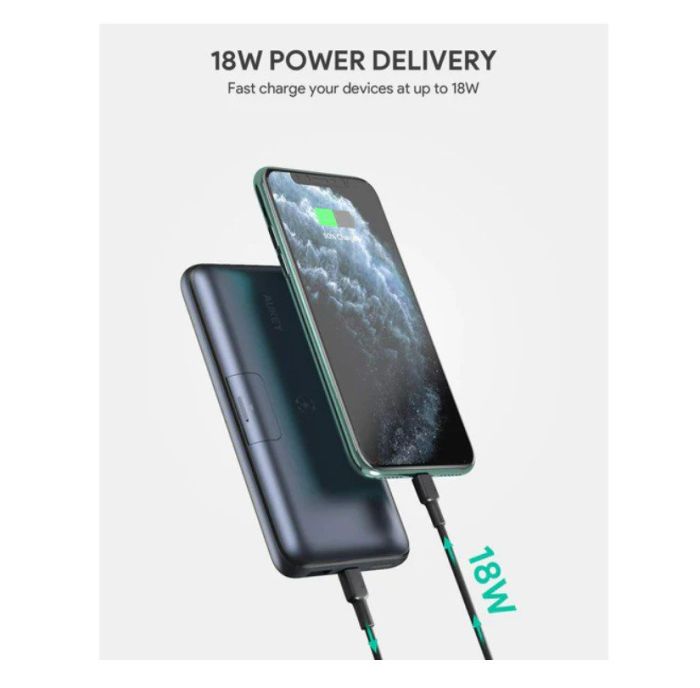 Aukey PBWL03 20000 mAh Wireless Qi, PD/QC 3.0
