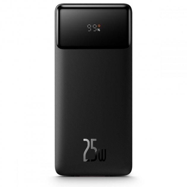 Baseus  Bipow Digital Display 20000 mAh 25W (QC3.0 PD) (PPBD020301) Black