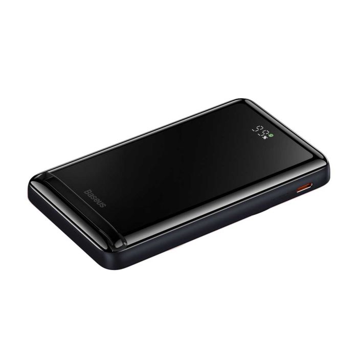 Baseus Magnetic Bracket Wireless Fast Charge 20W на 10000 mAh (PPCX000003) Black