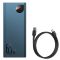 Baseus Adaman Metal Digital Display Quick Charge 65W на 20000 mAh (PPIMDA-D03) Dark Bue