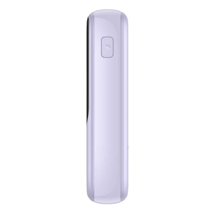 Baseus Qpow Pro Digital Display Fast Charge 20W з вбудованим кабелем Type-C на 10000 mAh (PPQD020105) Purple