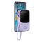 Baseus Qpow Pro Digital Display Fast Charge 20W з вбудованим кабелем Type-C на 10000 mAh (PPQD020105) Purple