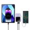Baseus Qpow Pro Digital Display Fast Charge 20W з вбудованим кабелем Type-C на 10000 mAh (PPQD020105) Purple