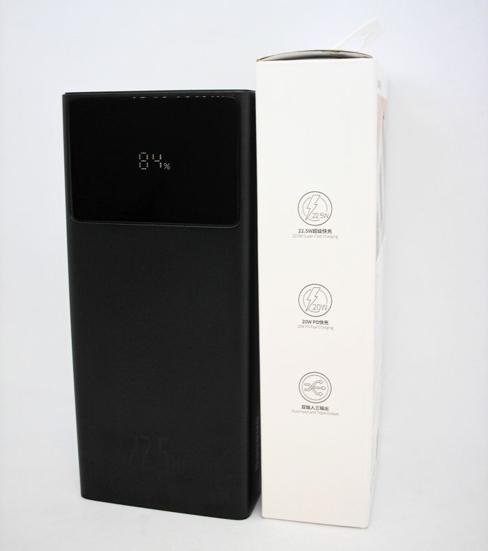 Baseus 20000 mAh 22,5 Wреальна ємність швидка зарядка сертифіікований