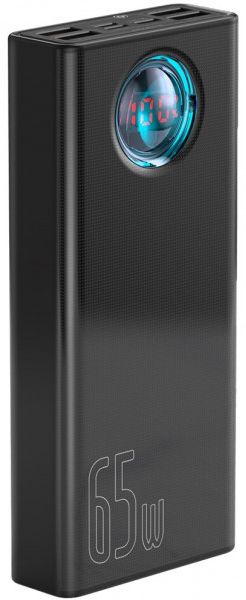 Baseus Amblight Digital Display Quick Charge 65W 30000 mAh Black (PPLG-A01)
