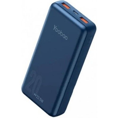 Yoobao 2D 20000 mAh 22.5W, Синій (754872)