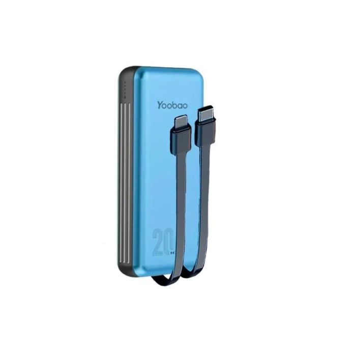 Yoobao LC6 22.5W 20000 mAh Fast Charge Power Delivery, Синій (754875)