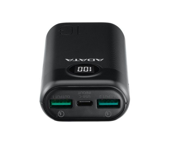 ADATA P10000QCD 10000 mAh Black (AP10000QCD-DGT-CBK)