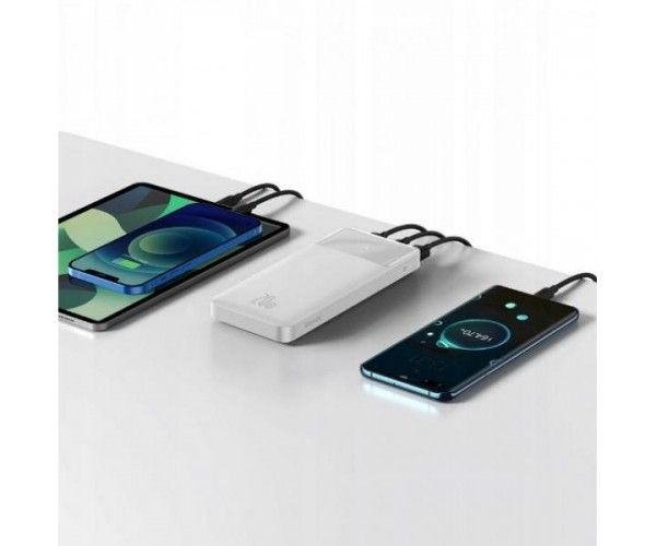 Baseus Bipow Digital Display 20W 10000 mAh white (PPDML-L02)