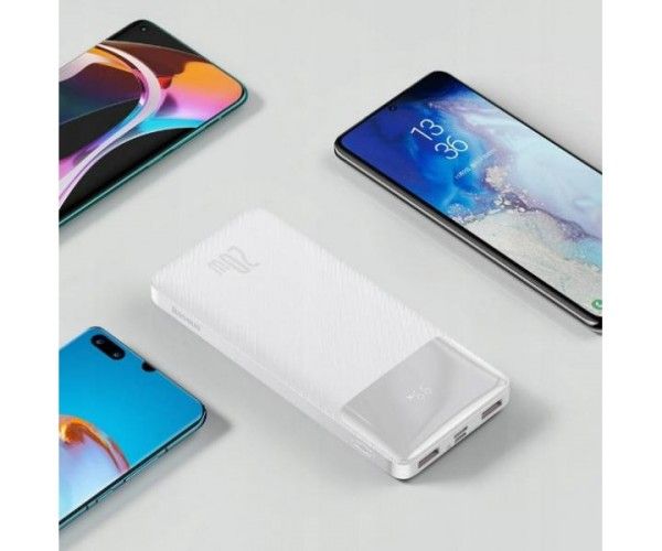 Baseus Bipow Digital Display 20W 10000 mAh white (PPDML-L02)