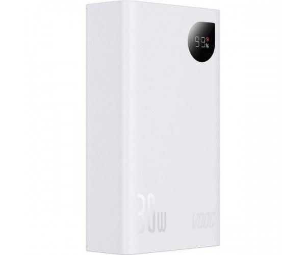 Baseus Adaman 2 Digital Display 20000 mAh 30W White (PPAD050002)