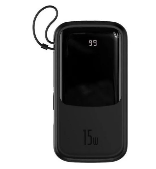 Baseus DZ-XPT (with usb lighting) 15W Black (20000 mah)