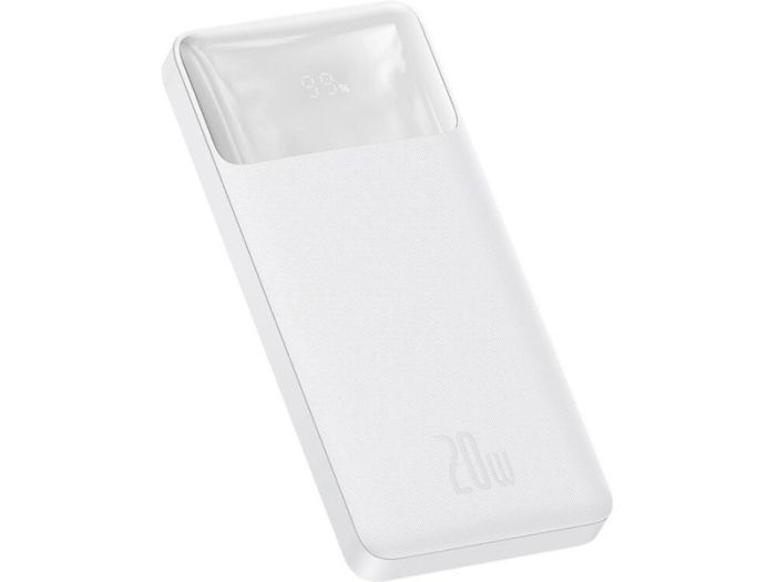 Baseus Bipow Digital Display 20W 10000 mAh white (PPDML-L02)