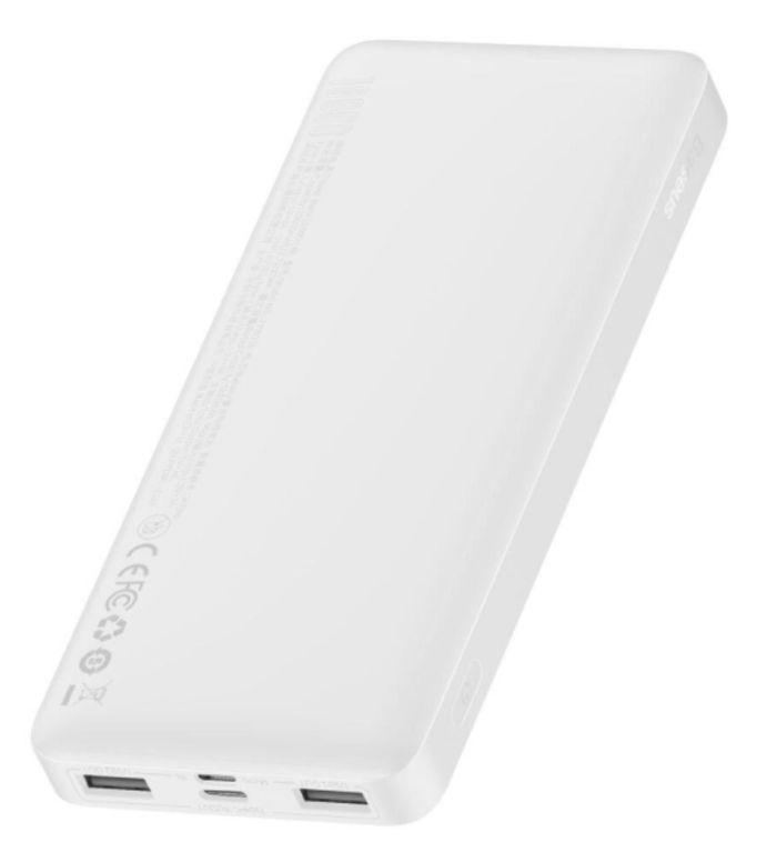 Baseus Bipow 10000 mAh, 2xUSB, USB-C, 15 W