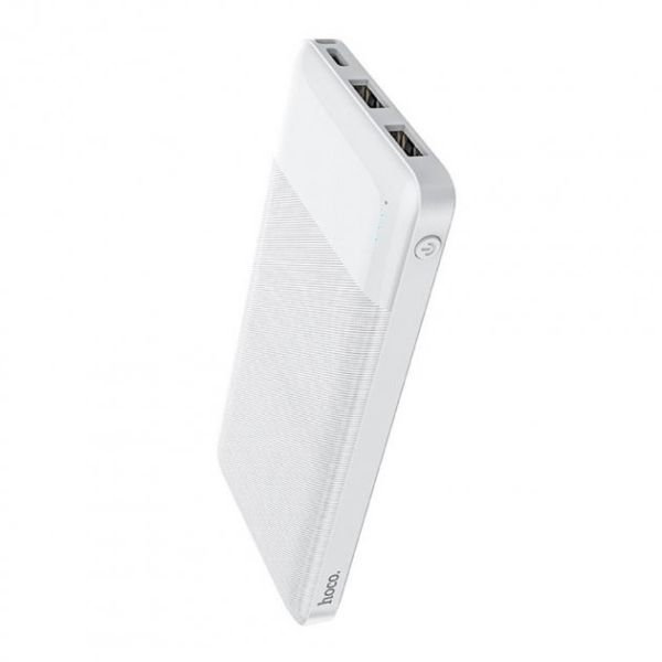 Powerbank портативна зарядка HOCO J72 Easy travel 10000 mAh Білий