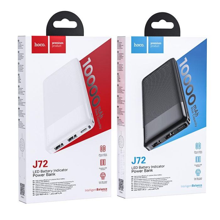 Hoco J72 Easy travel 10000 mAh White