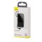 Baseus Q Pow 10000 mAh premium 15W 3A с технологией QC3.0+PD3.0 и iP кабелем карманная стильная Mini Black