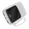 Baseus Q Pow 10000 mAh premium 15W 3A с технологией QC3.0+PD3.0 и Type-C кабелем карманная стильная Mini White