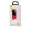 Baseus Q Pow 10000 mAh premium 15W 3A с технологией QC3.0+PD3.0 и iP кабелем карманная стильная Mini Red