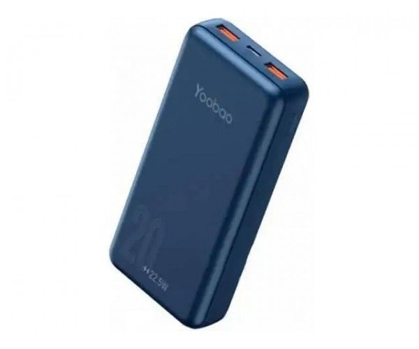 Yoobao 2D 20000 mah 22.5W Blue