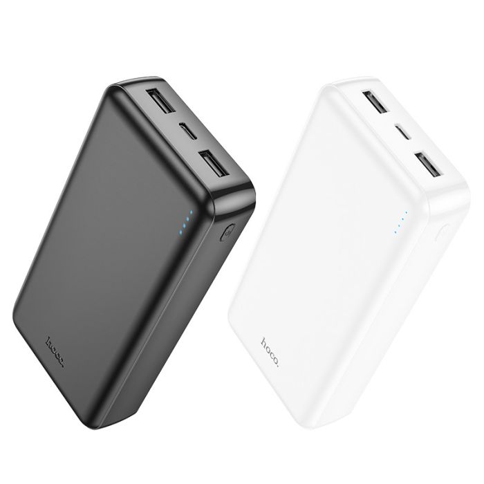 Hoco 20000 mAhJ100A |2USB/Type-C| Чорний