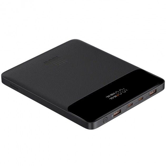 Baseus Blade 100W 20000 mAh для ноутбука зі швидкою зарядкою та дісплеєм Black (Baseus_20000_100)