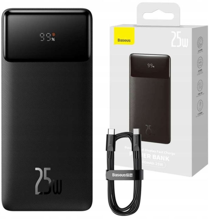 Baseus Bipow 20000 mAh 25W Black (PPBD020301)