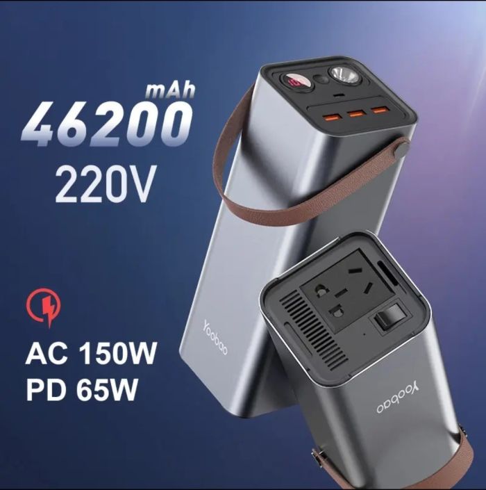 Yoobao 46200 mah  170 Wh , для ноутбука телефону Зарядна станція з підтримкою 220v