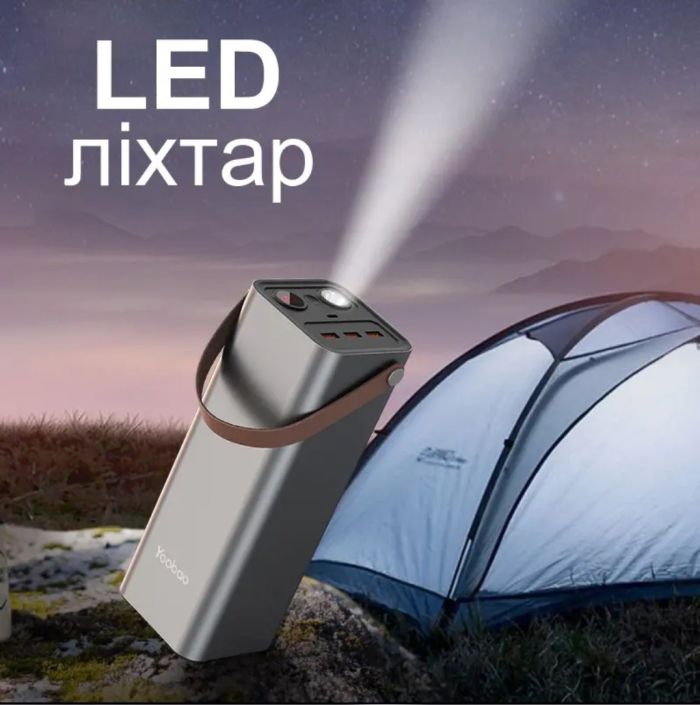 Yoobao 46200 mah  170 Wh , для ноутбука телефону Зарядна станція з підтримкою 220v