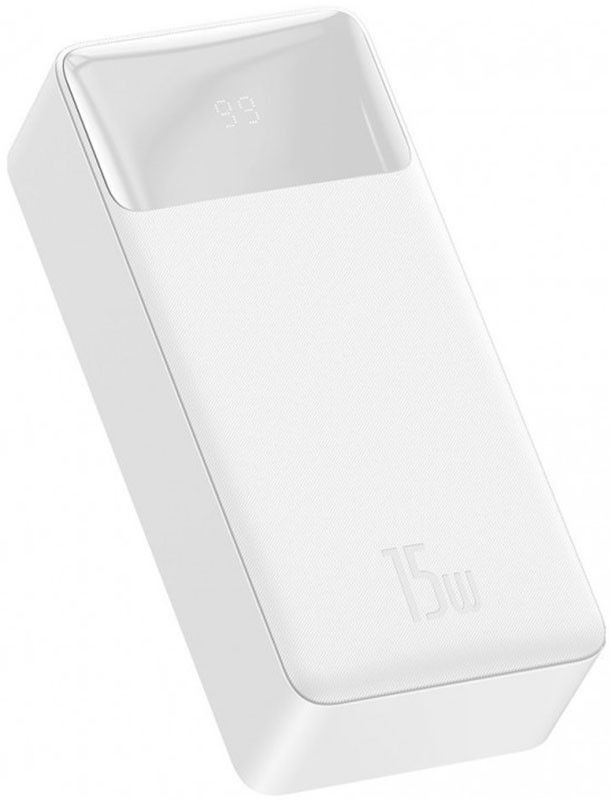 Baseus Bipow Overseas 15W 30000 mAh (PPBD050202) White