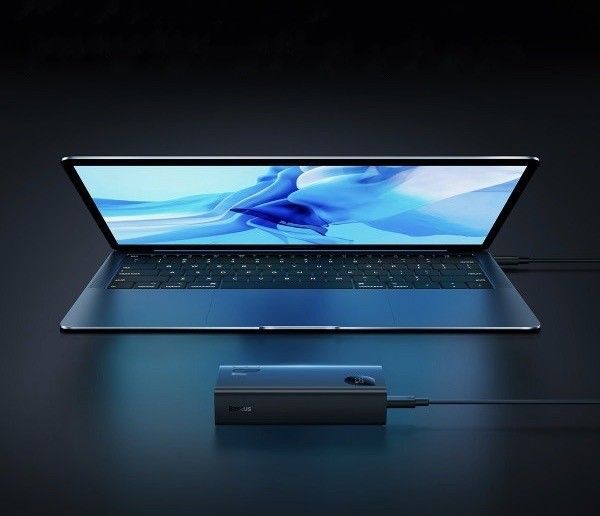 Baseus  Adaman Metal Digital Display 20000 mAh 30W з 2 роз'ємами USB та 1 Type-c Чорний