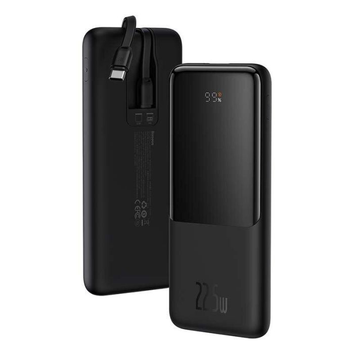 Baseus  Elf 10000 mAh 22.5W, Digital Display Fast Charge, з технологією QC3.0+PD3.0 та iP 20W+Type-C