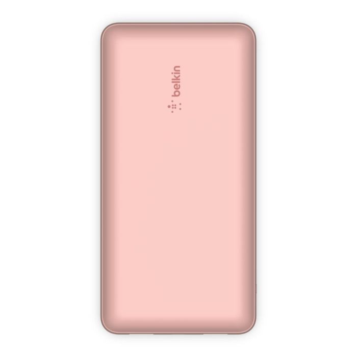Belkin 20000 mAh 15W Dual USB-A, USB-C Rose Gold