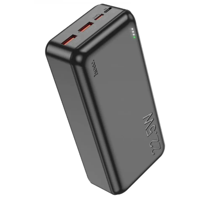 Hoco J101A Astute 22.5W fully compatible 30000 mAh, Black