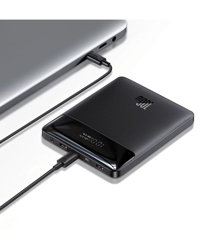 Baseus Blade Digital Display 20000 mAh 100W Powerbank для MacBook PPDGL-01 Чорний