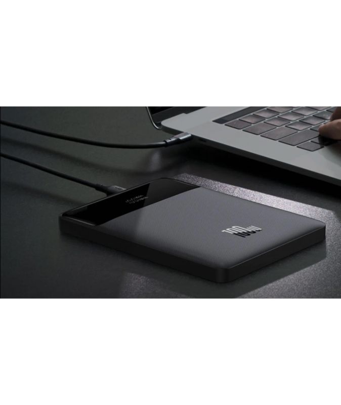 Baseus Blade Digital Display 20000 mAh 100W Powerbank для MacBook PPDGL-01 Чорний