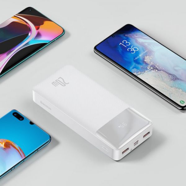 Baseus Bipow 20000 mAh white (ppdml-m02)