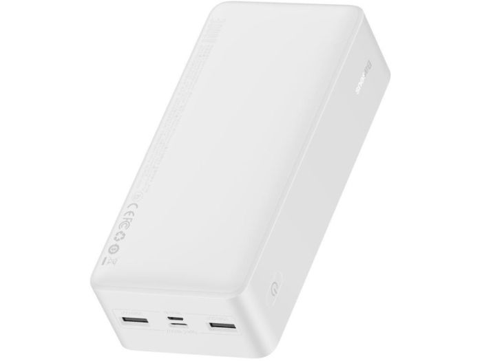 Baseus Bipow Digital Display 30000 mAh 15W White (PPDML-K02)