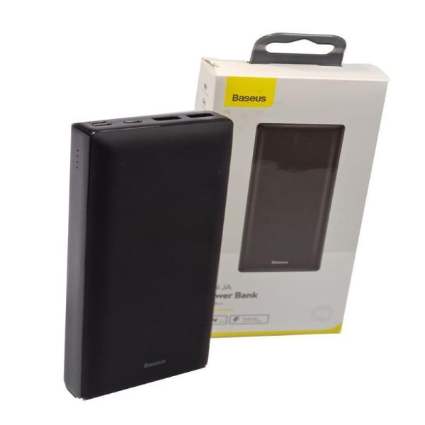 Портативное зарядное устройство Baseus Mini JA 15W Black (30000mAh) 2USB(1A+2.4А)