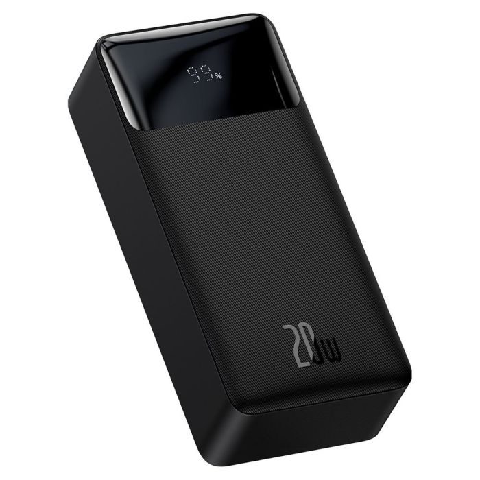 Baseus Bipow Digital Display (Overseas Edition) 30000 mAh 20W (QC3.0 PD) (PPBD050401) Black