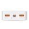 Baseus 20000 mAh зі швидкою зарядкою 2USB/1Type 3A/20W white (PPBD050302)