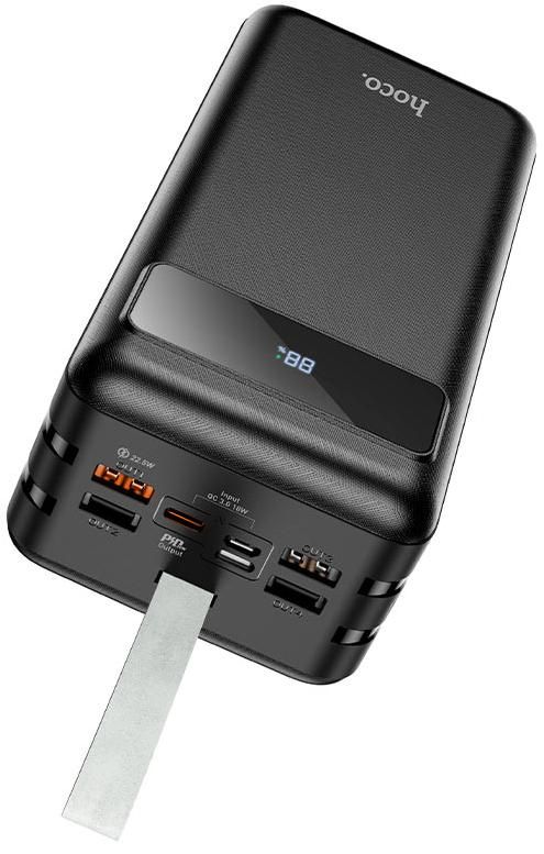 Hoco J86B Electric 60000 mAh 22.5W Black (6931474771742)