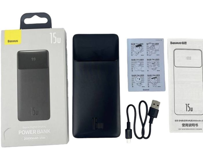 Baseus 20000 mAh 15WDisplay Power bank