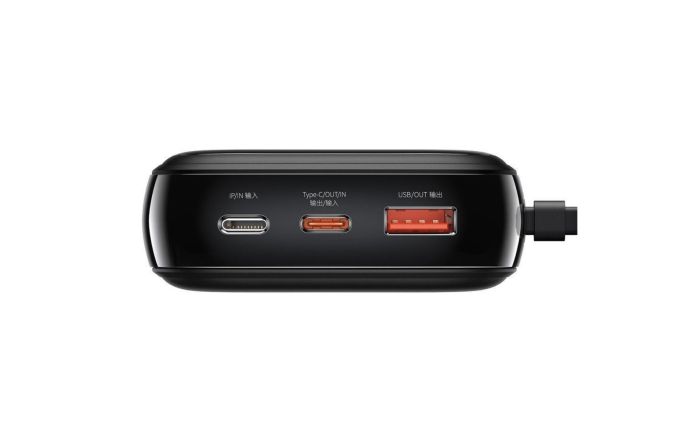 Baseus Qpow Digital Display Quick Charge 20000 mAh 22,5W Black